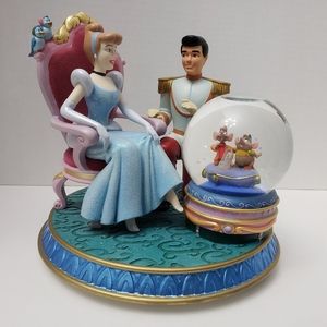 Cinderella and Prince Charming Musical Snow Globe